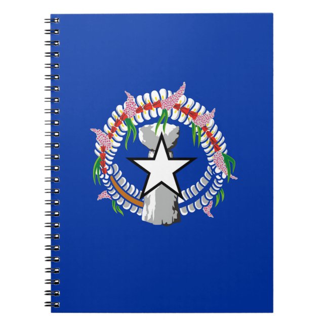 Cuaderno Bandera de las Islas Marianas del Norte (Frente)