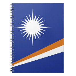 Cuaderno Bandera de las Islas Marshall
