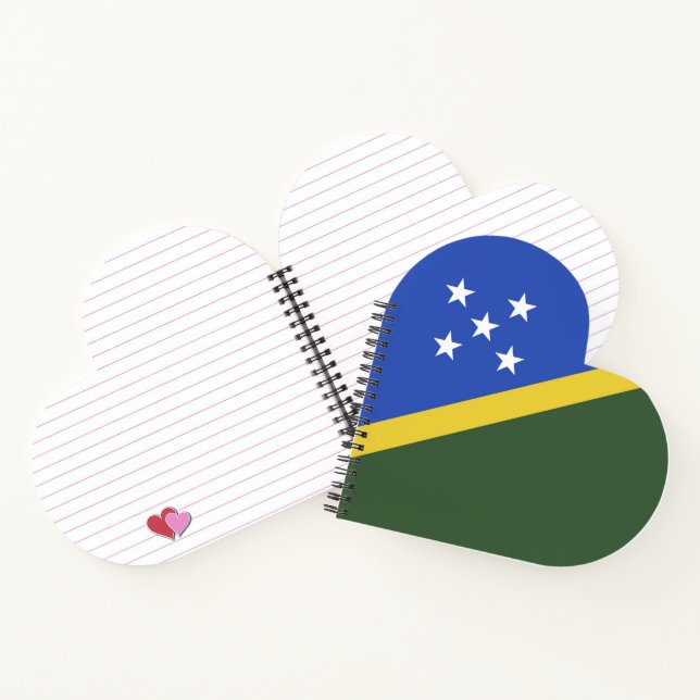 Cuaderno Bandera de las Islas Salomón (Interior)