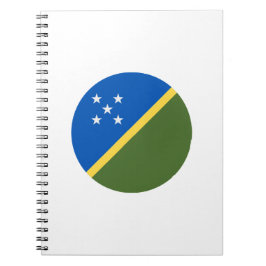 Cuaderno Bandera de las Islas Salomón