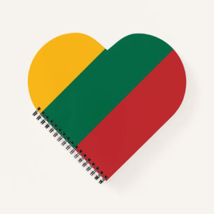 Cuaderno Bandera de Lituania