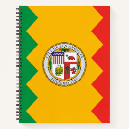 Cuaderno Bandera de Los Ángeles (California, Estados Unidos