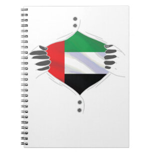 Cuaderno Bandera de los Emiratos