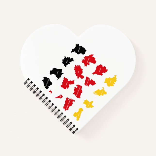 Cuaderno Bandera de los Estados alemanes (Anverso)