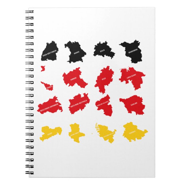 Cuaderno Bandera de los Estados alemanes (Frente)