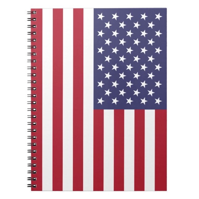 Cuaderno Bandera de los Estados Unidos (Frente)