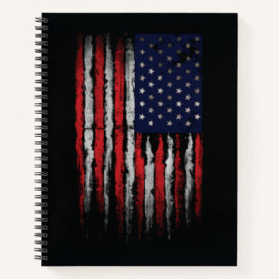 Cuaderno Bandera de los Estados Unidos