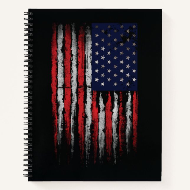 Cuaderno Bandera de los Estados Unidos (Anverso)