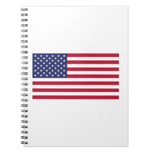 Cuaderno Bandera de los Estados Unidos