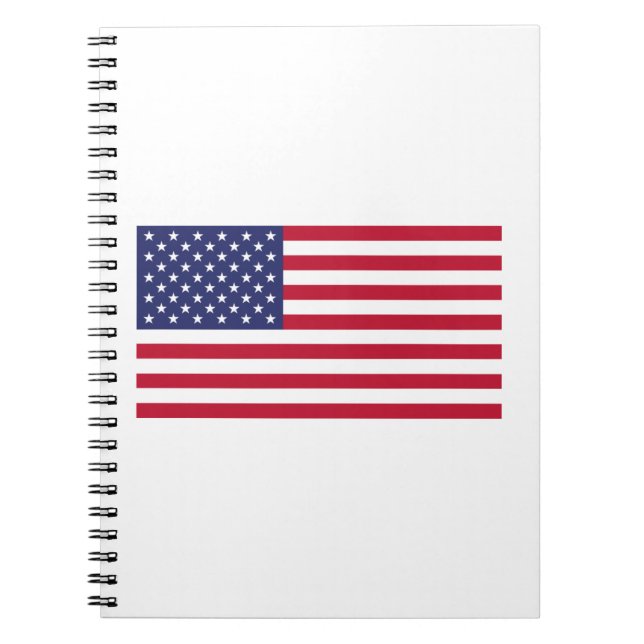 Cuaderno Bandera de los Estados Unidos (Frente)
