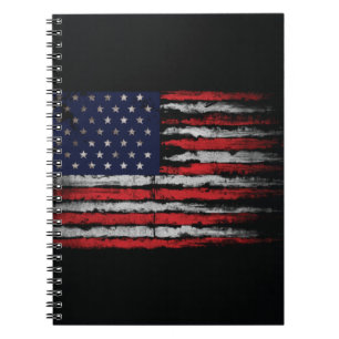 Cuaderno Bandera de los Estados Unidos