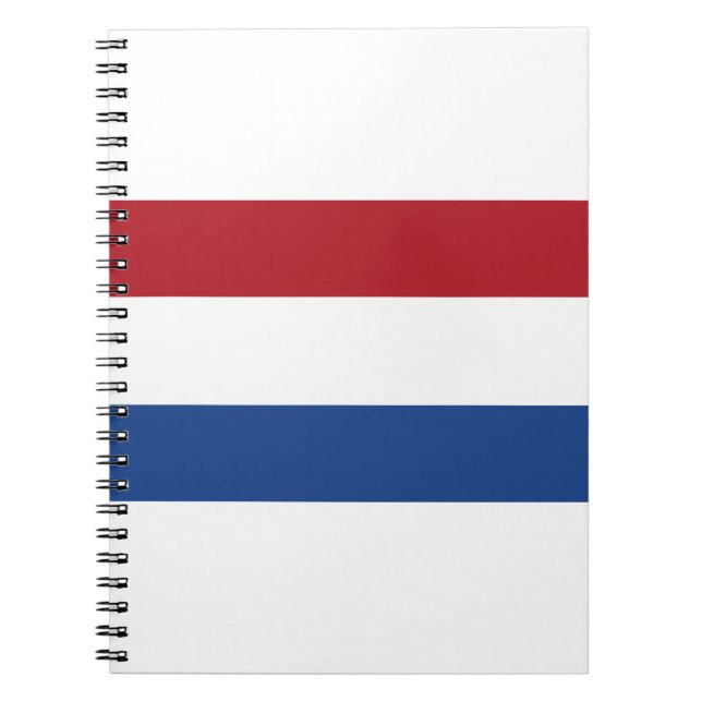 Cuaderno Bandera de los Países Bajos (Frente)