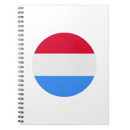Cuaderno Bandera de Luxemburgo