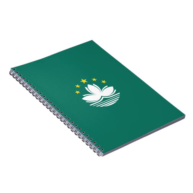 Cuaderno Bandera de Macao (región china) (Lado Derecho)