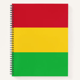 Cuaderno Bandera de Mali