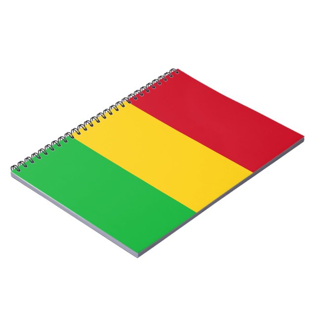 Cuaderno Bandera de Mali (Lado Izquierdo)