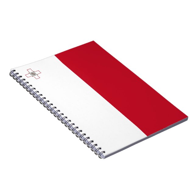 Cuaderno Bandera de Malta (Lado Derecho)