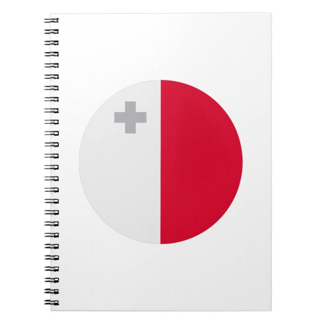 Cuaderno Bandera de Malta (Frente)