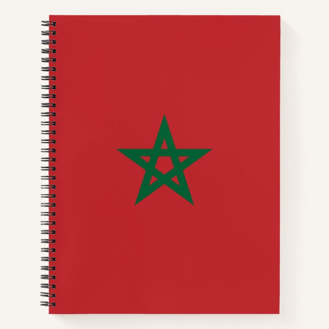 Cuaderno Bandera de Marruecos (Anverso)