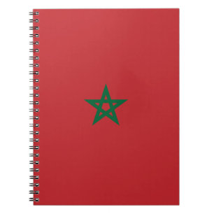 Cuaderno Bandera de Marruecos