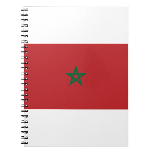 Cuaderno Bandera de Marruecos (Frente)