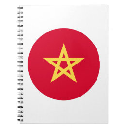 Cuaderno Bandera de Marruecos