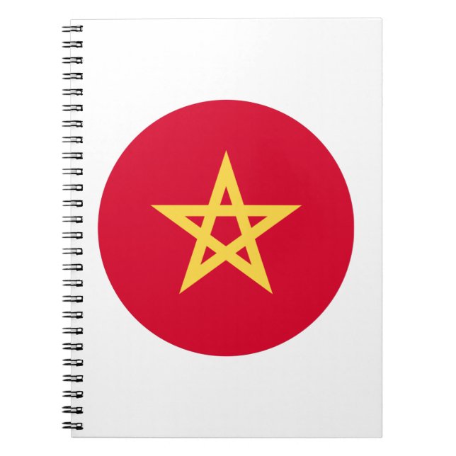 Cuaderno Bandera de Marruecos (Frente)