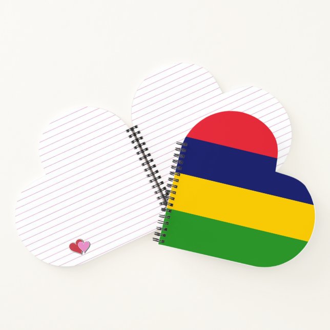 Cuaderno Bandera de Mauricio (Interior)
