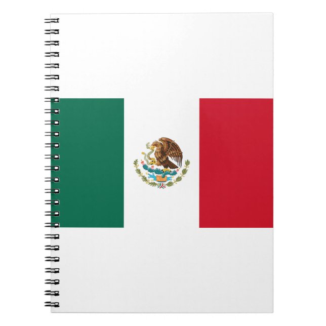 Cuaderno Bandera de México (Frente)