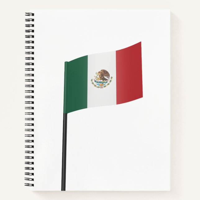 Cuaderno Bandera de México (Anverso)