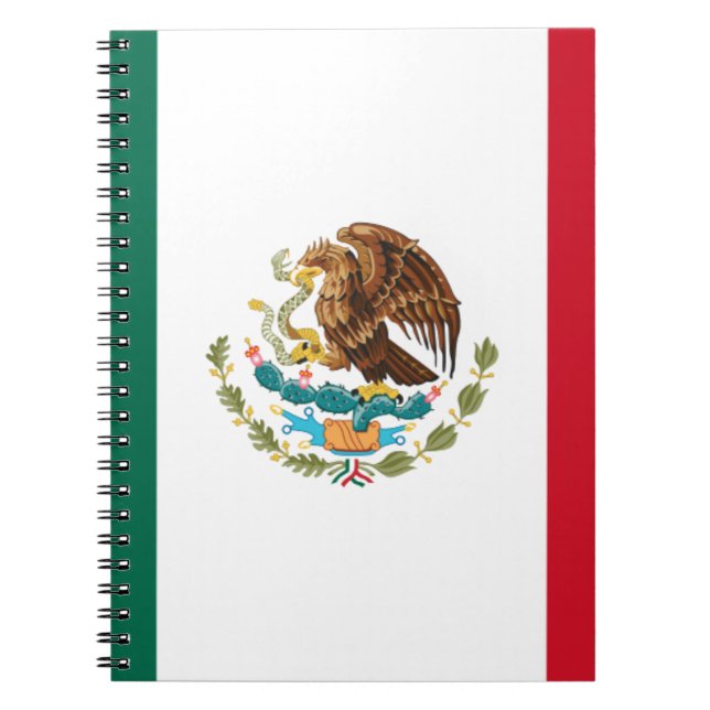 Cuaderno Bandera de México - Bandera de México (Frente)