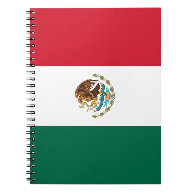 Cuaderno Bandera de México (México) (Frente)