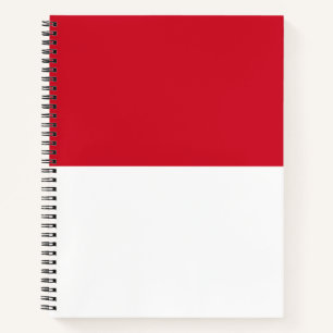 Cuaderno Bandera de Mónaco