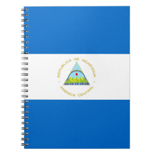 Cuaderno Bandera de Nicaragua