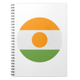 Cuaderno Bandera de Níger