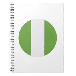 Cuaderno Bandera de Nigeria