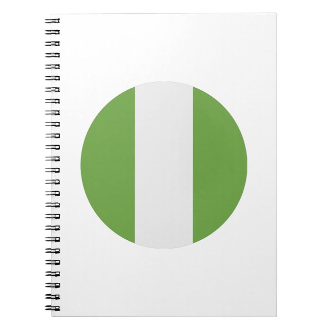 Cuaderno Bandera de Nigeria (Frente)