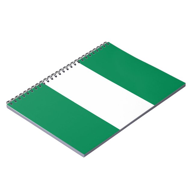 Cuaderno Bandera de Nigeria (Lado Izquierdo)