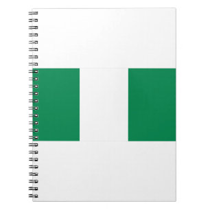 Cuaderno Bandera de Nigeria