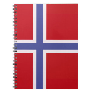 Cuaderno Bandera de Noruega