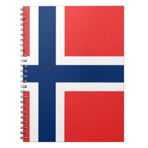 Cuaderno Bandera de Noruega
