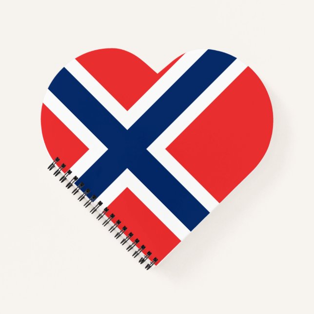 Cuaderno Bandera de Noruega (Anverso)