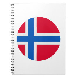 Cuaderno Bandera de Noruega