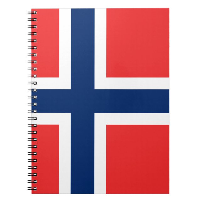 Cuaderno Bandera de Noruega (Frente)