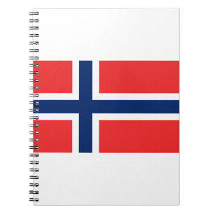 Cuaderno Bandera de Noruega