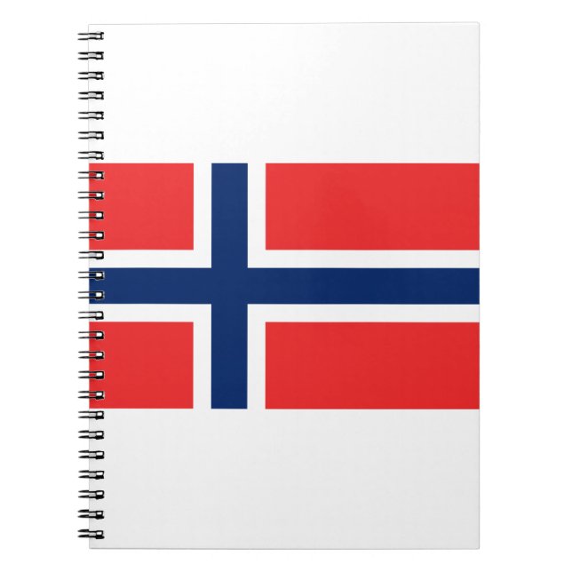 Cuaderno Bandera de Noruega (Frente)