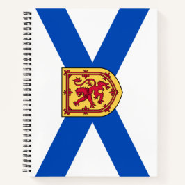 Cuaderno Bandera de Nueva Escocia (provincia canadiense)