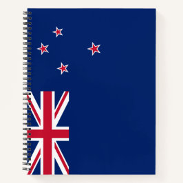 Cuaderno Bandera de Nueva Zelanda (NZ)