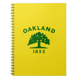 Cuaderno Bandera de Oakland (California)