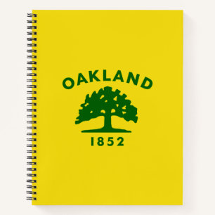 Cuaderno Bandera de Oakland (California)